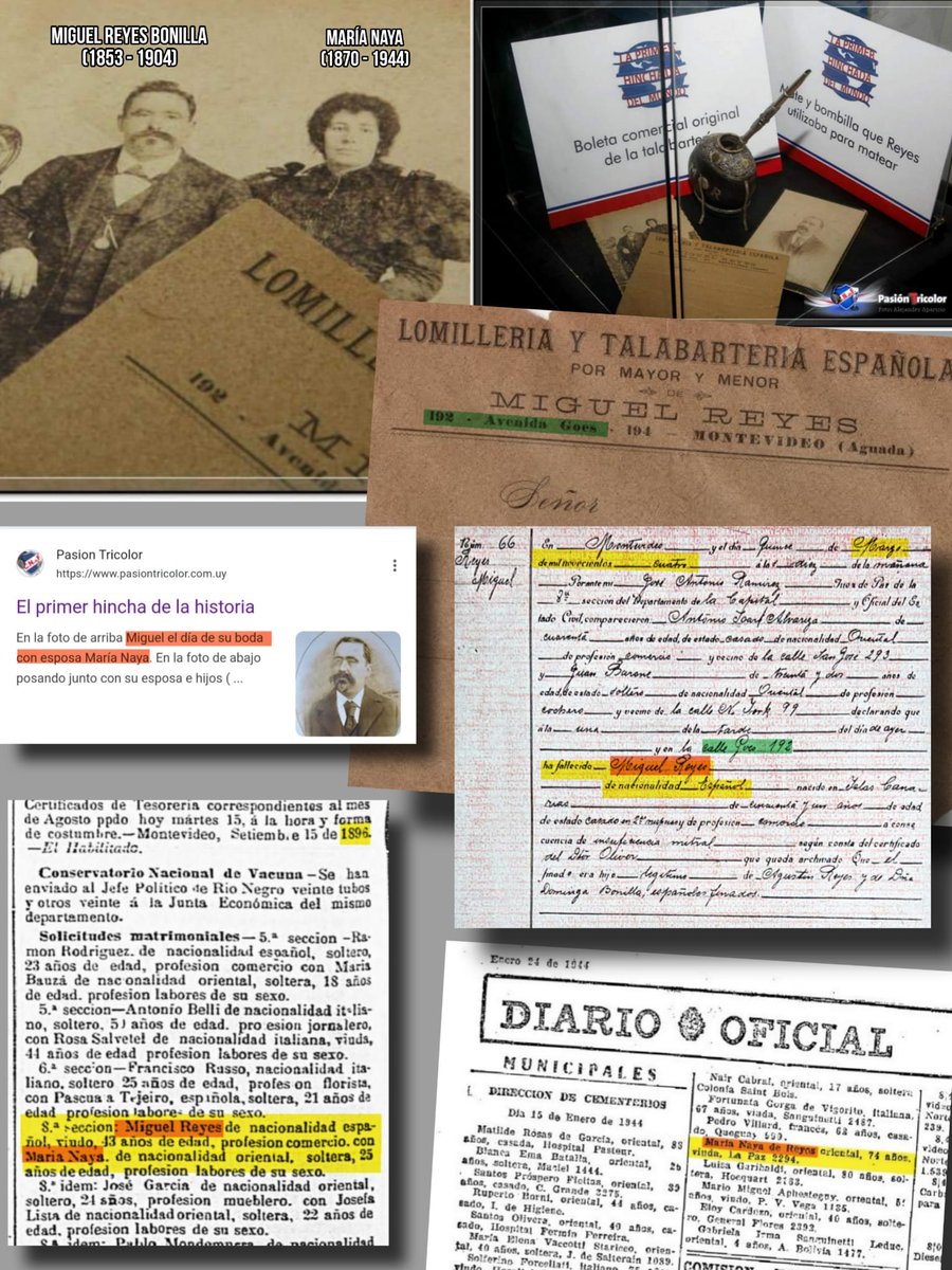 MentirasBolsoo's tweet photo. Presentaron a quien sería el primer hincha como un "paisano robusto" . Pero resulta que era un Español, retacón y fallecido en 1904.

¿Como hizo para para sacarse fotos con el plantel y Abdon si falleció en 1904?

Acá te mostramos la historia DOCUMENTADA del "primer hincha"🐔🤥 https://t.co/MMMAbBCabL