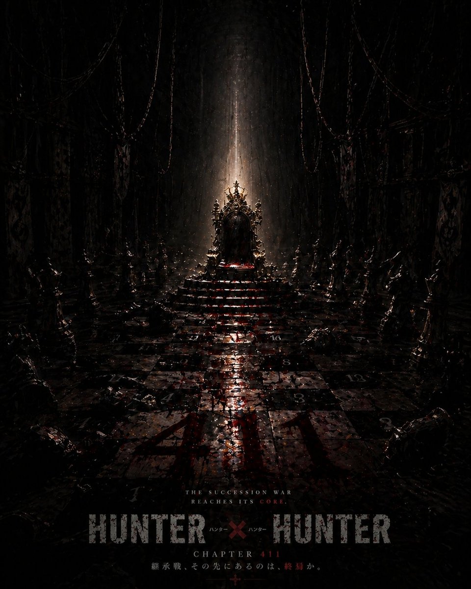حرب الخلافة في Hunter x Hunter ليست صراعًا على العرش… بل اختبار لمن يجرؤ أن يتحول إلى وحش متعطش لسفك الدماء.🚢🌊

هنا، الأخ يبتسم لك وهو يخطط لدفنك، والرحمة مجرد ضعف يُعاقب عليه بالموت.
في هذه السفينة… لا يوجد ناجون، فقط من يتأخر موته لا قانون يردعهم ولا قوة توقفهم.👑💀🔥