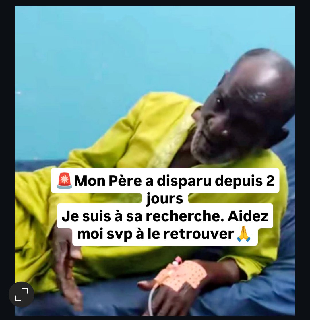 Avis de Recherche Senegal tweet media