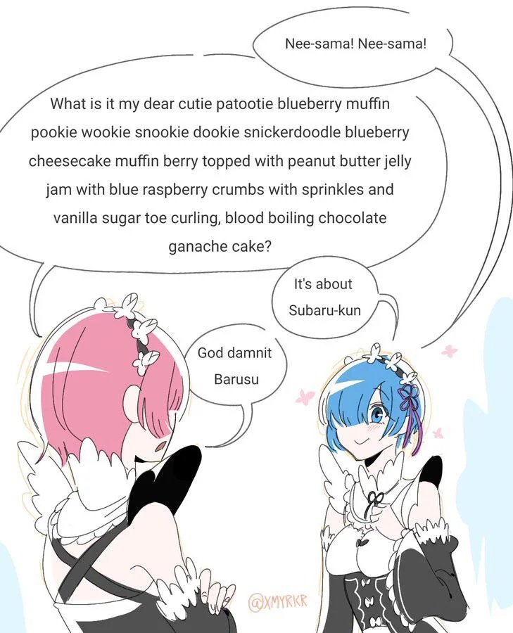God dammit Barusu (Art by <a href="/xmyrkr/">Myrkr</a> )