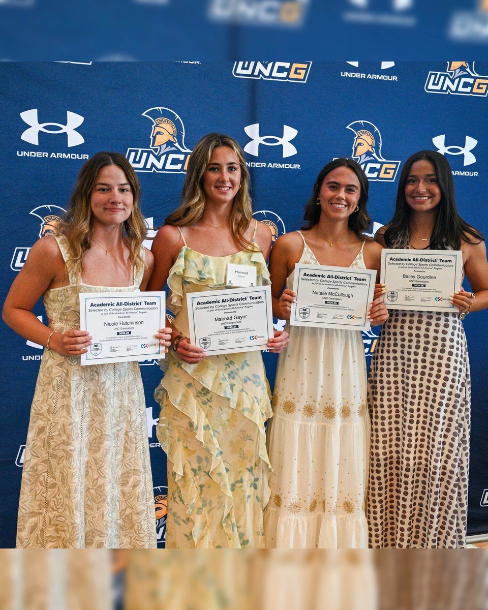 UNCGWSoccer's tweet photo. The annual uniform upgrade ⚽️ 💃

Recognized our seniors and shared a meal to celebrate the 2025 season! #letsgoG https://t.co/5UoamsNVEB