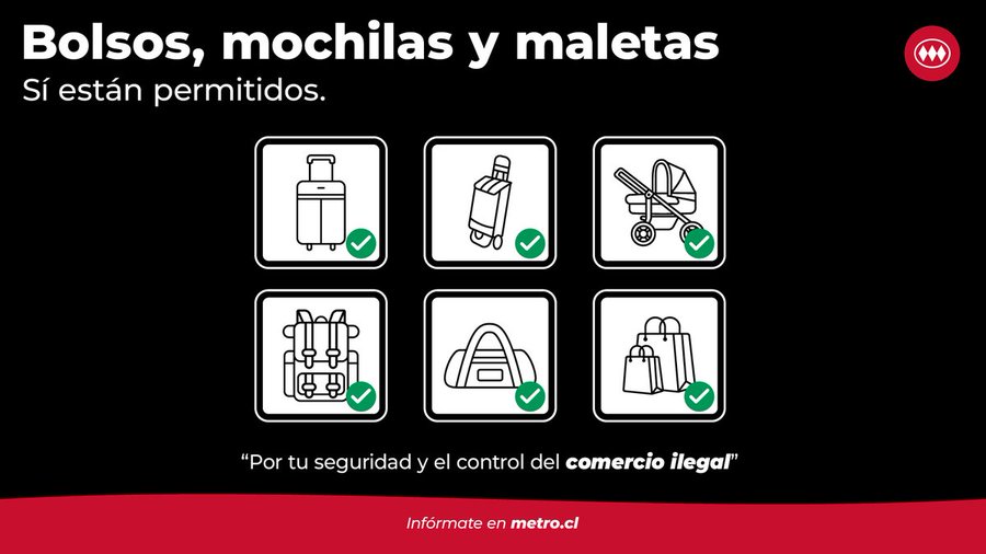 Metro de Santiago tweet media