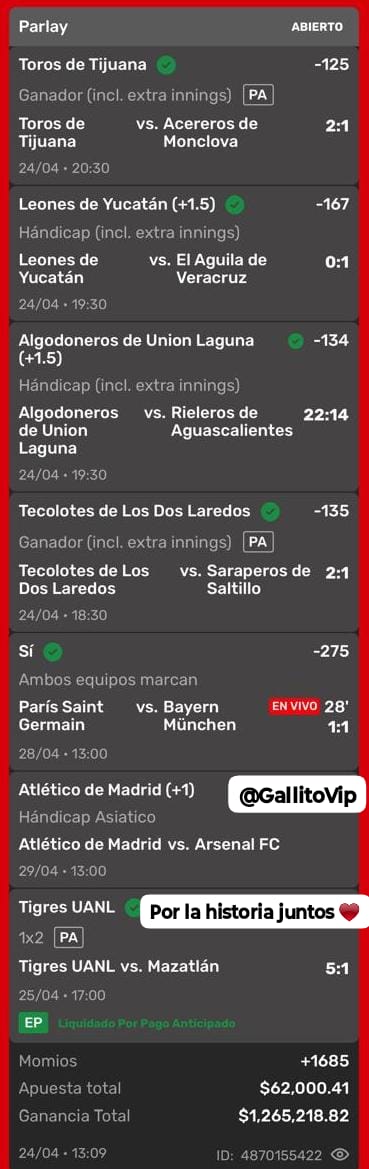 Gallito🐓(Apuestas) tweet media