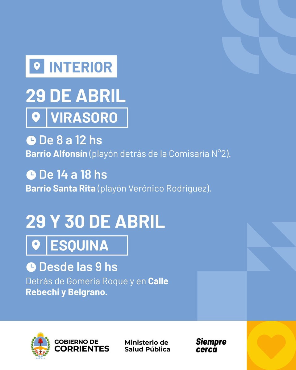 saludcorrientes's tweet photo. Realizamos jornadas gratuitas de vacunación y promoción de la salud animal en Capital y el interior, acercando servicios esenciales para el bienestar de las mascotas 🐶🐱

Cuidar a tus mascotas es cuidar la salud de todos. https://t.co/1RTUzDthDe