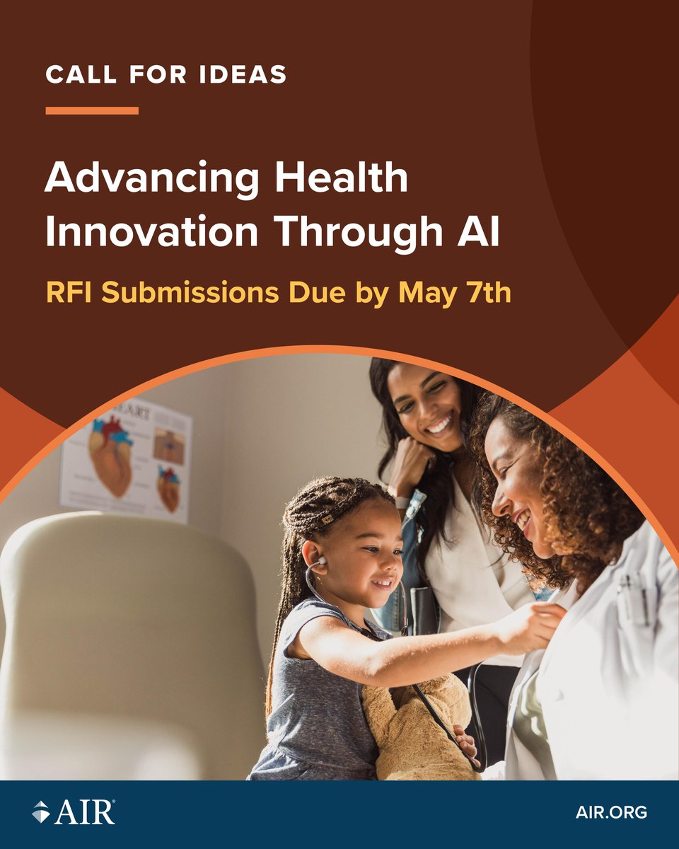 American Institutes for Research tweet media