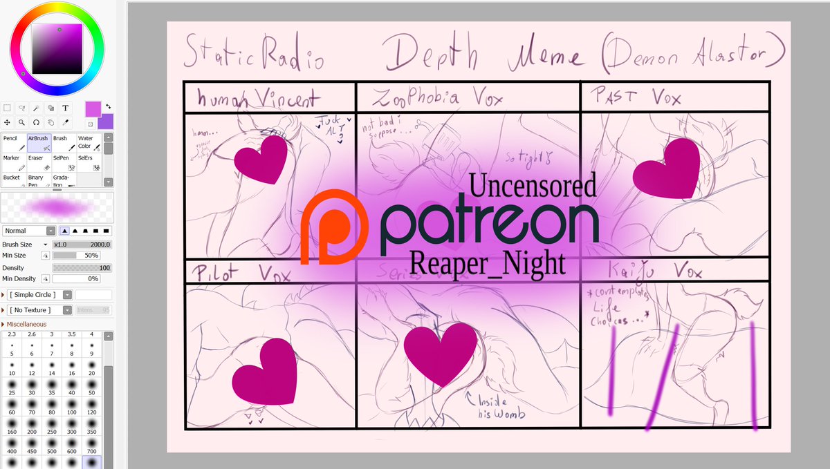 NightwishKasuri's tweet photo. Depth Meme
Something I dreamed and figured I draw it!
Link in Linktree
#StaticRadio #VoxAl #RadioStatic #BottomAlastor #TopVox https://t.co/0XT0J06gY9