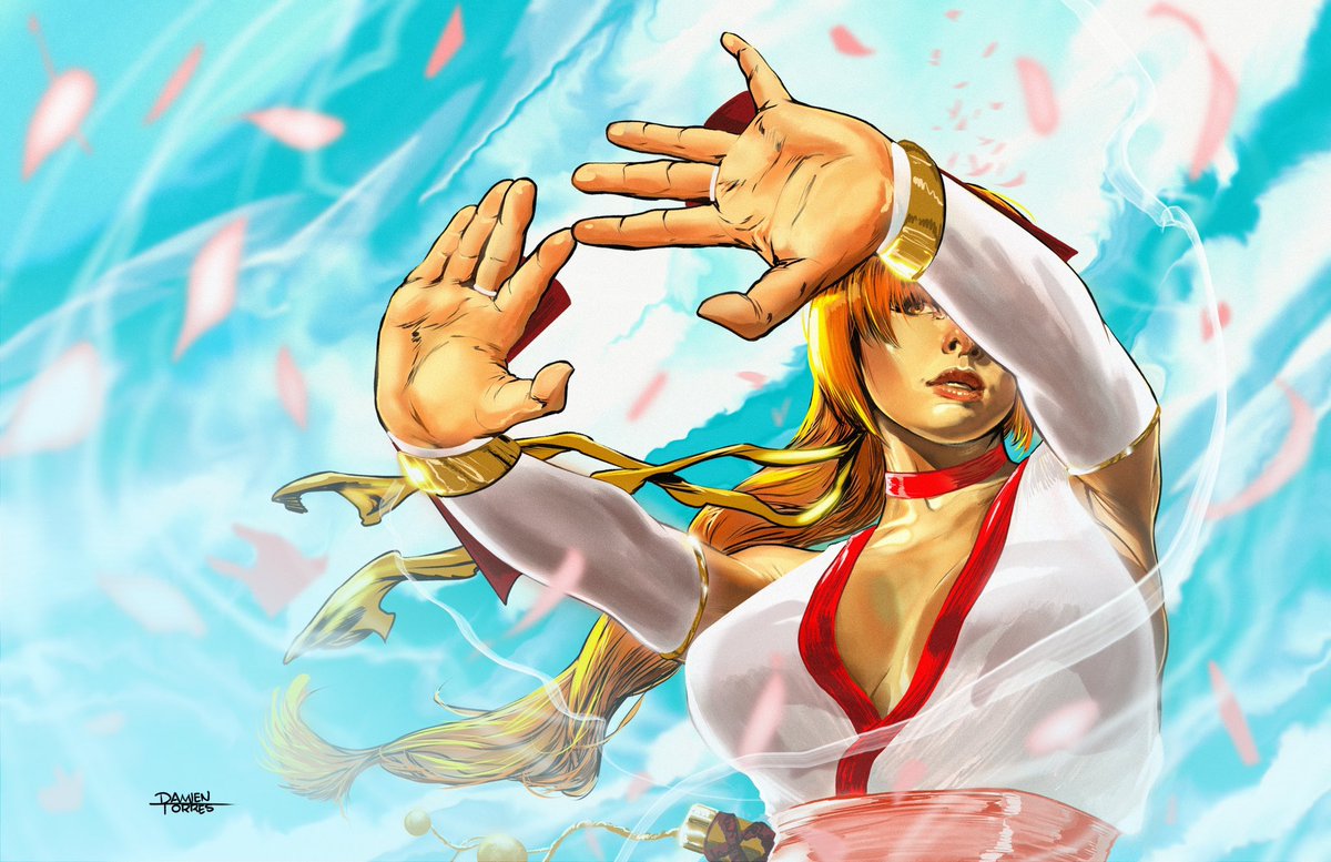 damientorresart's tweet image. Last of this Kasumi, I promise. This time, variants of her main two outfits. 
#kasumi #deadoralive