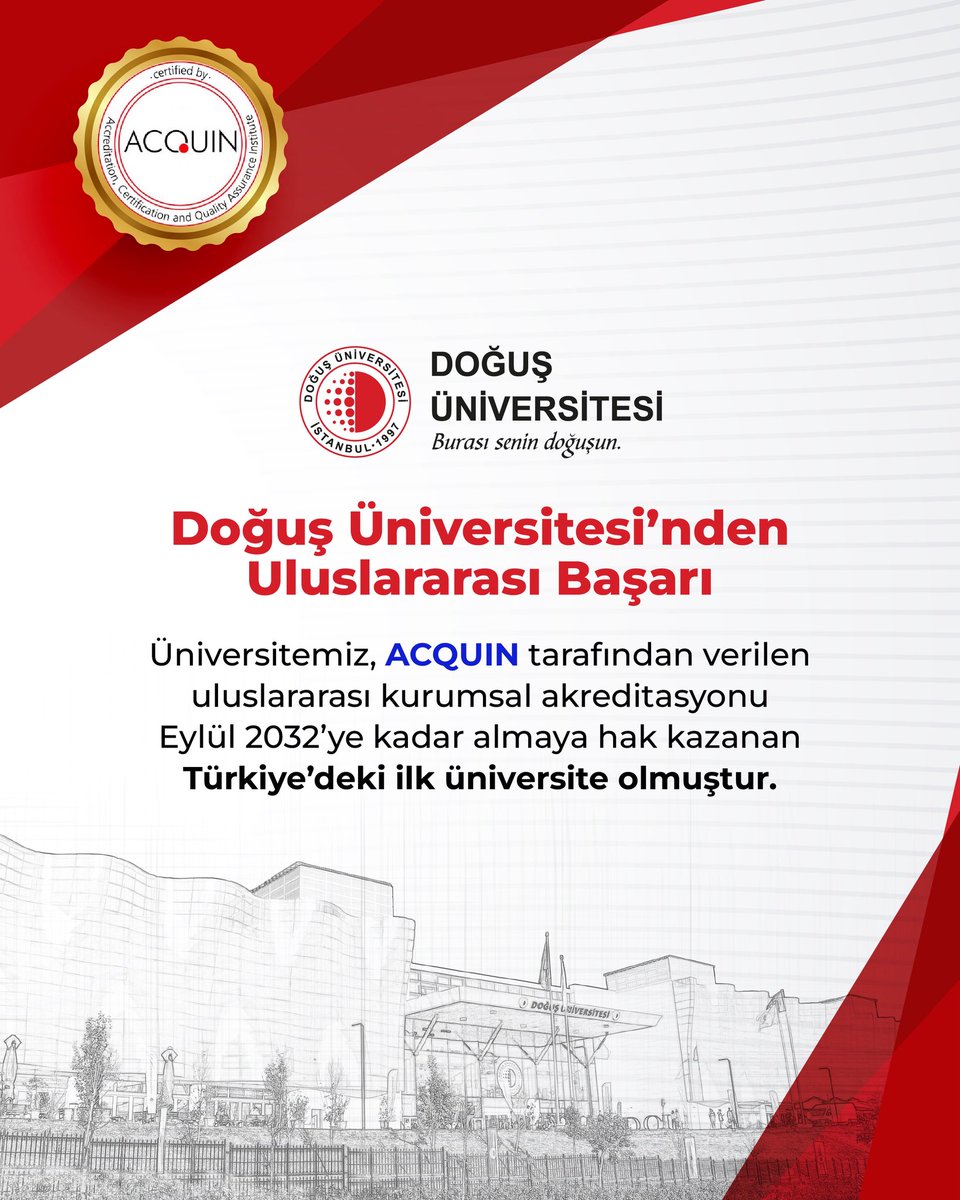 Doğuş Üniversitesi (DOU) tweet media