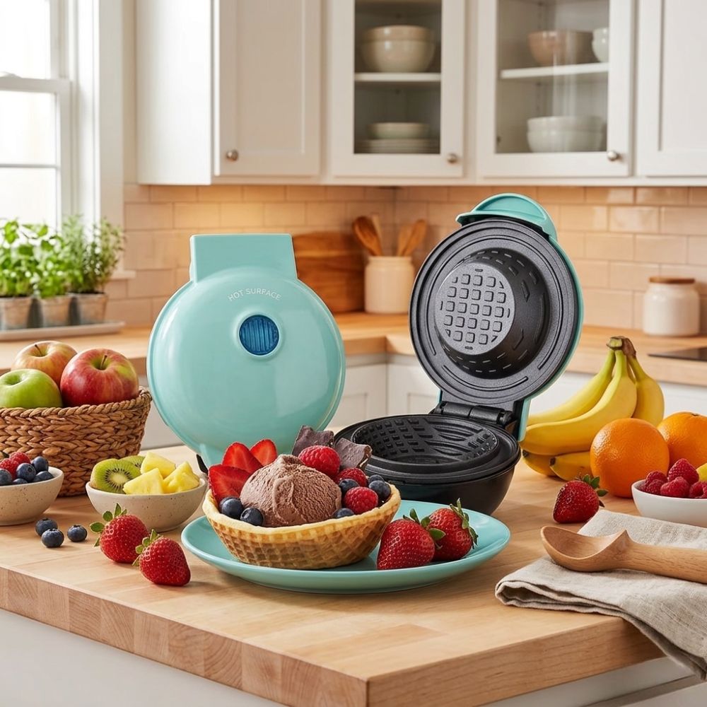 OnetifyShopping's tweet image. 🧇✨ NEW ARRIVAL! The perfect gift for foodies &amp;amp; breakfast lovers! 🎁 Say hello to the Bowl Bliss Mini Waffle Maker — make delicious, crispy waffles in the most adorable bowl shape! 😋💕

The cutest kitchen gadget that makes a perfect gift for every home chef! 🍳♥️

#NewArrival