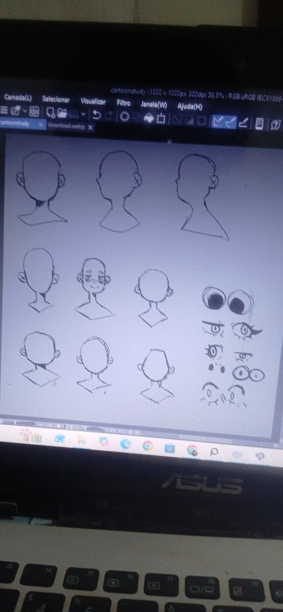 Tô estudando cartoon