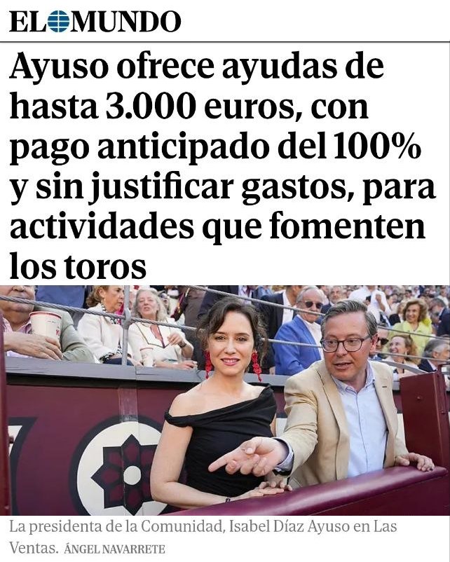 rbate2's tweet photo. Esta mujer es una enferma sedienta de sangre. No es de fiar. Le produce placer esperar a ver si un toro desgarra la pierna de una persona y le da subidón. Es vengativa y mala gente. Le vendría bien una terapia para controlar su sadismo. Y luego querrá ser madre. Menudos valores. https://t.co/UsaTzettsj