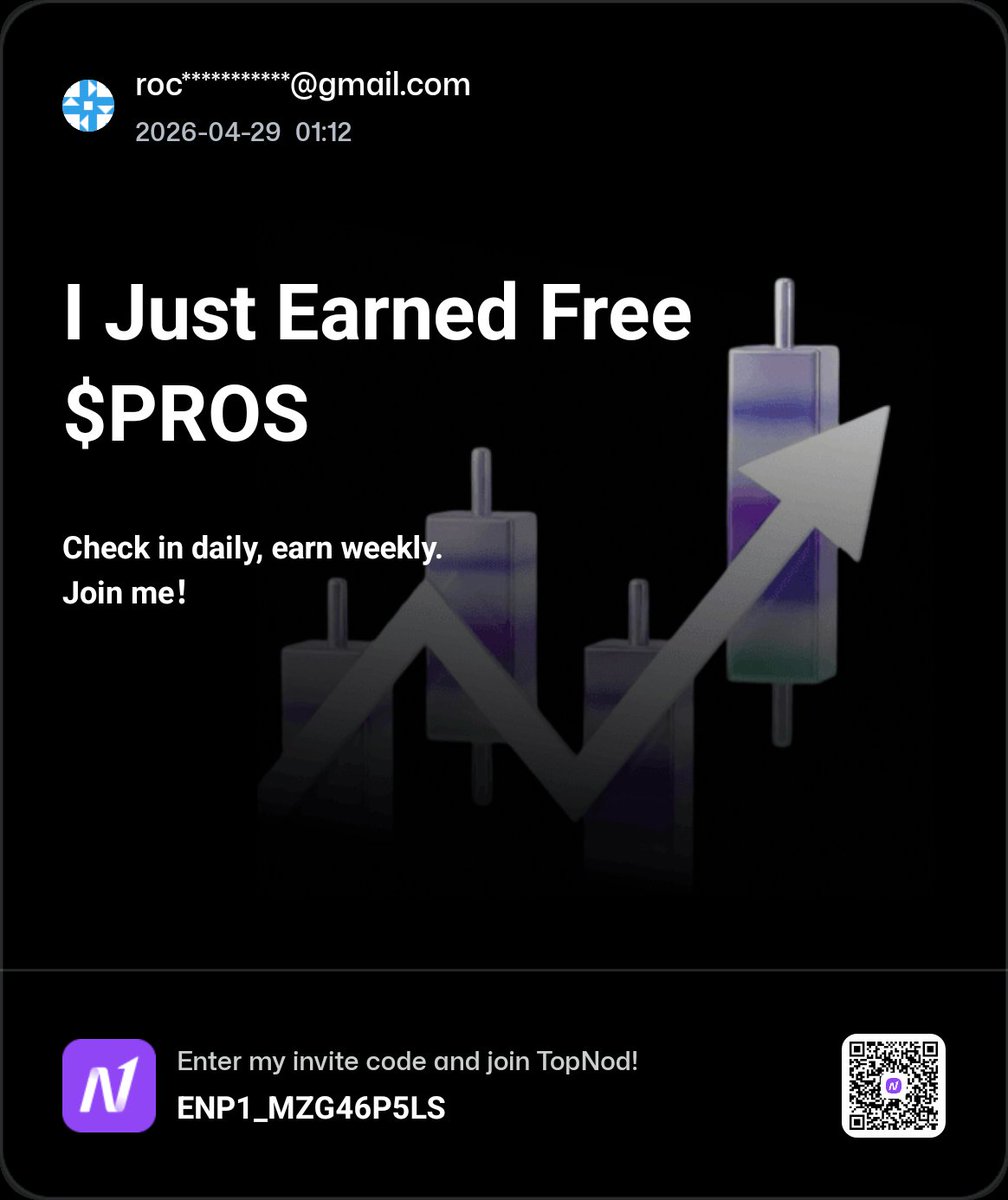 somubhidee's tweet photo. Just joined TopNod Energy Park ⚡️
Simple tasks → earn Energy → share weekly $PROS rewards.
The more people join, the bigger the reward pool 
Worth a try！
#topnodenergy
https://t.co/aoBPNIEnM1 https://t.co/KDLYo28lm9