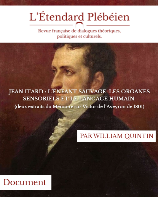 EtendardPleb's tweet photo. Qu’est-ce qui fait l’humain : la nature ou l’éducation ? À travers le cas de Victor, « enfant sauvage », Jean Itard interroge les liens entre sensorialité, langage et socialisation. Une réflexion fondatrice, entre science, pédagogie et philosophie 👇 https://t.co/Ly3mpBiI2q