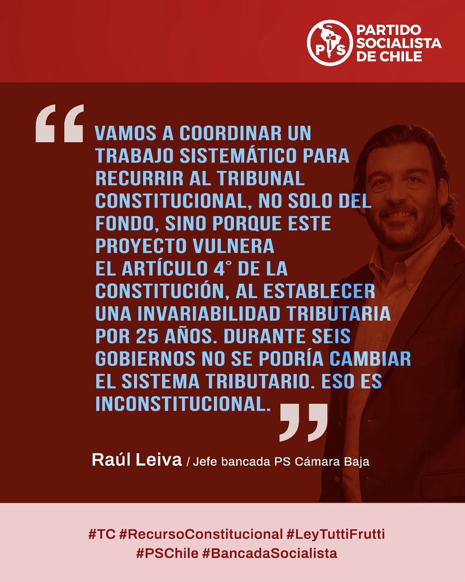 PSChile's tweet image. Las y los parlamentarios del Partido Socialista de Chile reafirman su compromiso con leyes justas, eficaces y respetuosas de la democracia, alzando una voz crítica frente a medidas impracticables o desproporcionadas del gobierno.

#PSChile #Democracia #JusticiaSocial