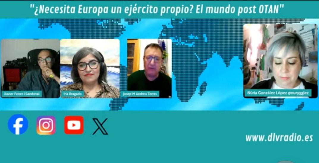 nurygglez's tweet photo. Estamos en directo en #ElDecreto hablando de #Defensa de #Seguridad y de la #OTAN. Podéis escucharlo y participar en directo a través del chat del canal YouTube de @RadioDlvradio aquí👇
https://t.co/COx7BOucnY https://t.co/hNySlgdmmJ