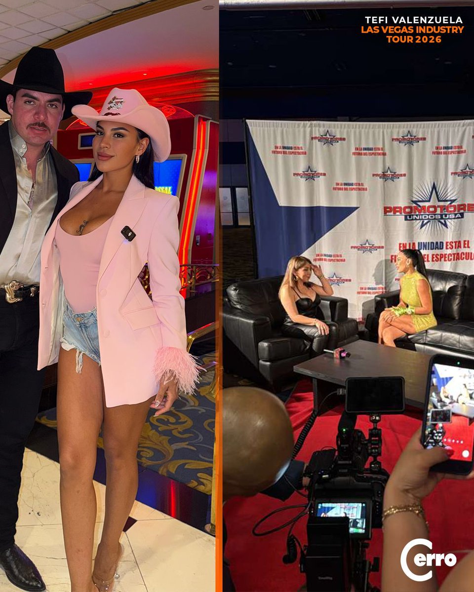 Las Vegas se rinde al talento. @tefivalenzuela liderando en Promotores Unidos USA. Networking y entrevistas de alto nivel. Así se construye el éxito. 🎰🔥 The future is now.

#promotoresunidosusa #TefiValenzuela #Cumbia #LasVegas #Peru
<a href="/promotores/">@Promotores_Chile</a>.unidosusa @iconosmag