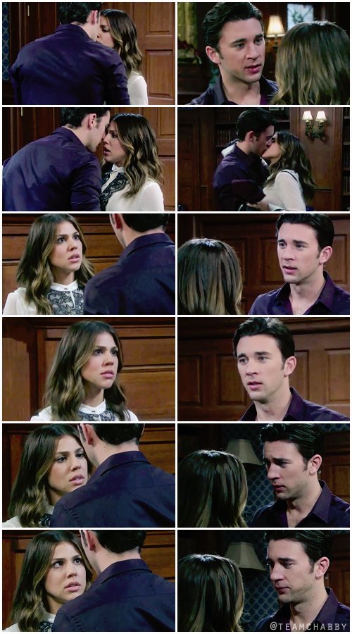 #Chabby 11 years ago today, 4-28-15. 
After months of their "song and dance", Chad laid it all out to her. 
"𝒴𝑜𝓊 𝓀𝓃𝑜𝓌 𝑒𝓍𝒶𝒸𝓉𝓁𝓎 𝒽𝑜𝓌 𝐼 𝒻𝑒𝑒𝓁 𝒶𝒷𝑜𝓊𝓉 𝓎𝑜𝓊."
Abby was still in denial but the last Abby scene told the true story. 😏🔥 #Days #OTD