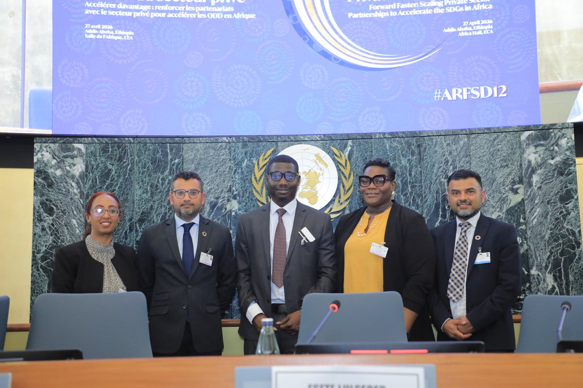 GGGIAfrica's tweet image. At the 12th Africa Regional Forum on #SDGs, Lamin Trawally, @GGGIAfrica's Sustainable Finance Lead, joined experts to discuss how bonds, blended finance models, and innovative debt instruments can mobilize greater private capital for Africa’s green and inclusive growth agenda.