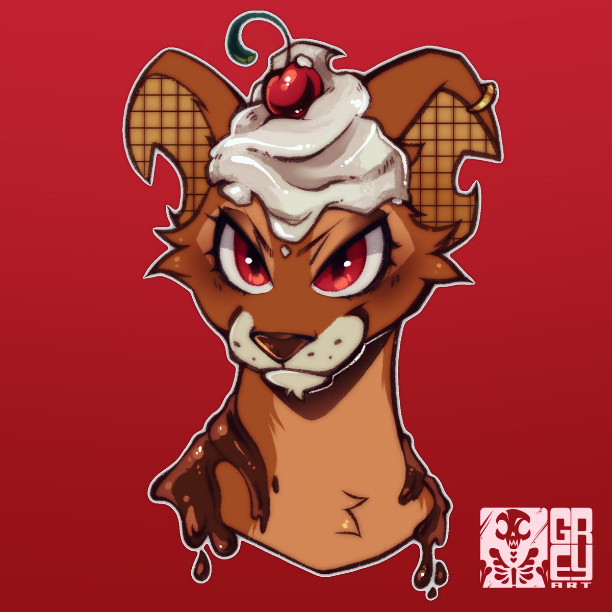 huecarnival's tweet photo. Little Neopets throwback to my chocolate kougra Grtze! This art won me the beauty contest a couple years ago! 

#neopets #neopetsart #neopet #2000s #furry https://t.co/ZvK2kIRCzZ