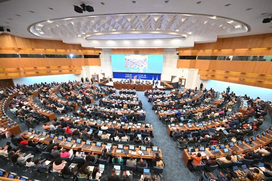 GGGIAfrica's tweet image. At the 12th Africa Regional Forum on #SDGs, Lamin Trawally, @GGGIAfrica's Sustainable Finance Lead, joined experts to discuss how bonds, blended finance models, and innovative debt instruments can mobilize greater private capital for Africa’s green and inclusive growth agenda.