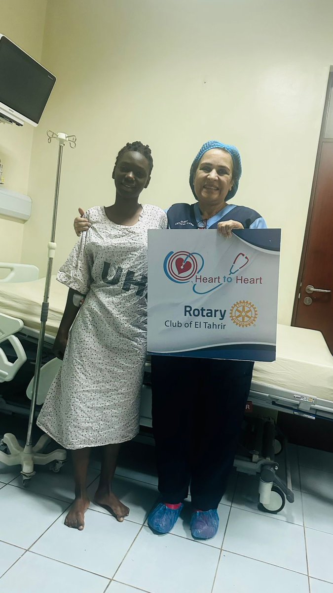 Ochieng1908's tweet image. 14 year old Chloe is the last patient worked on by the Egyptian cardiologists led by Prof Amal (right). All patients are recovering well. Rotary Entebbe is proud to have arranged this vocational team. #rotaryeyamba
