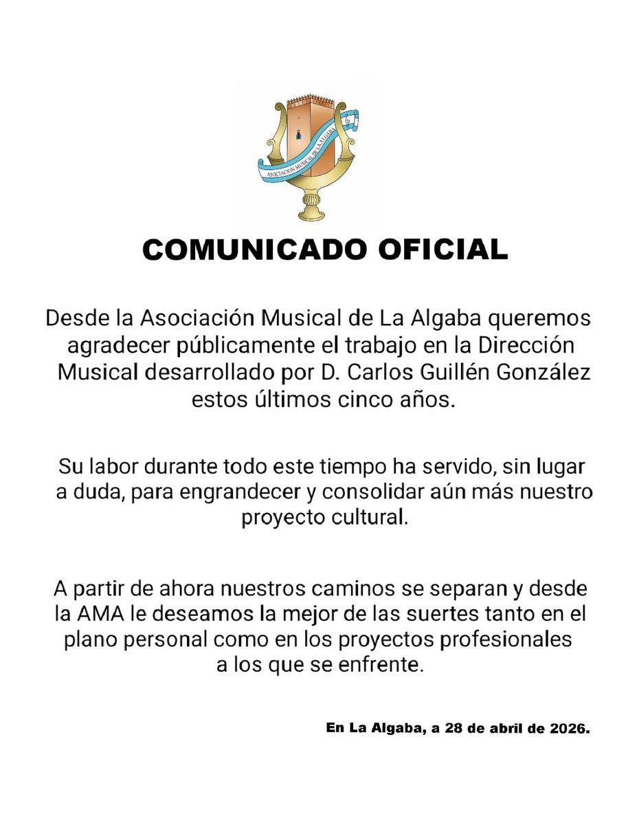 Asociación Musical de La Algaba tweet media