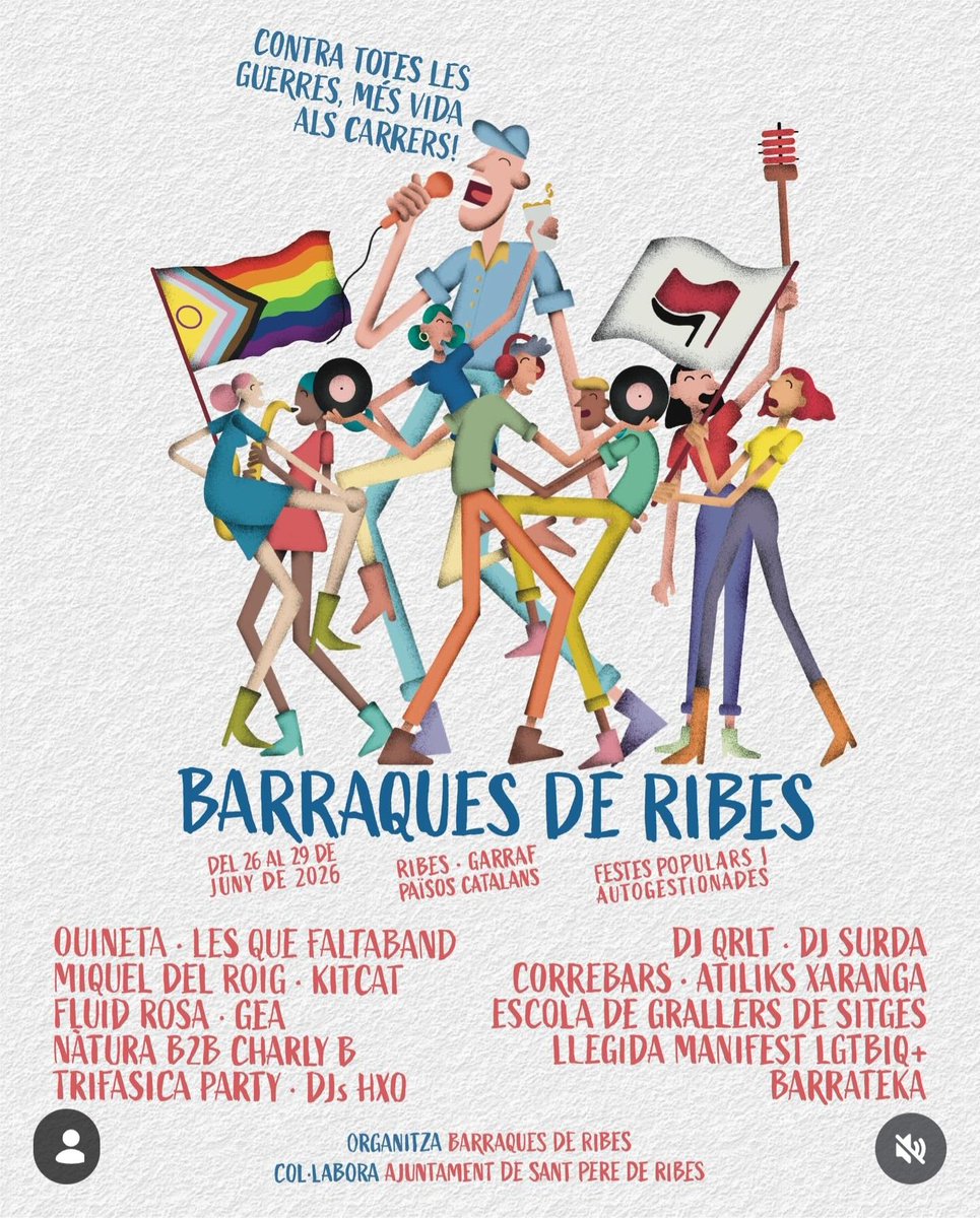 Fluid_Rosa's tweet photo. Molt contents de formar part del cartell de @BarraquesRibes . 
Ens veiem el 26 de juny per passejar per Pink Floyd en català! https://t.co/gvUC0QEKof