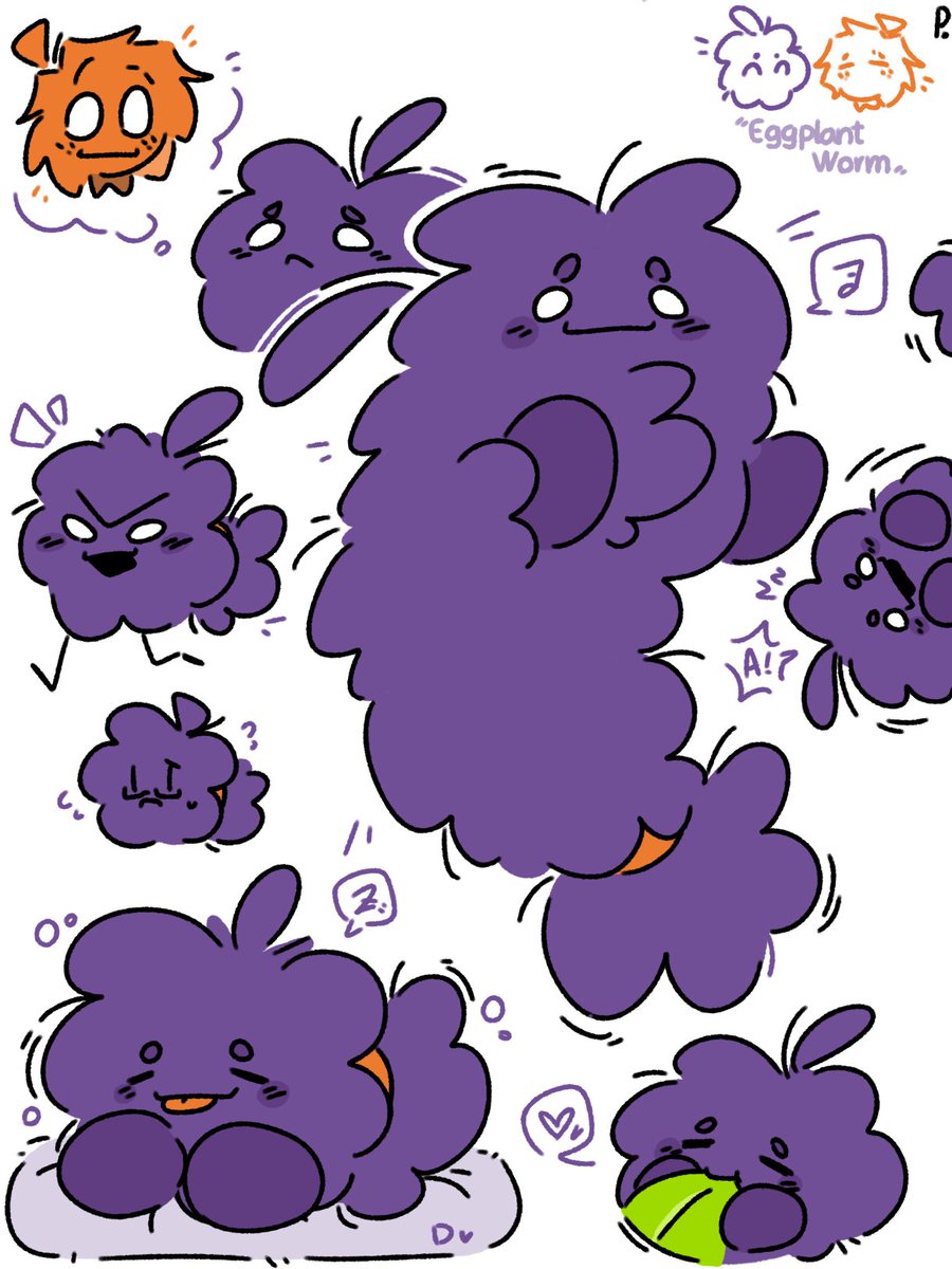 WATERabz's tweet photo. Eggplant worm graffiti——
p2-Fat eggplant worm.
p3-Purple sea hare!

(dsaf worm au)
#dsaf #dsafau #dsafdave #dsafjack #davesport #dsaftwt #dayshiftatfreddy https://t.co/LKWI5SHNZ1