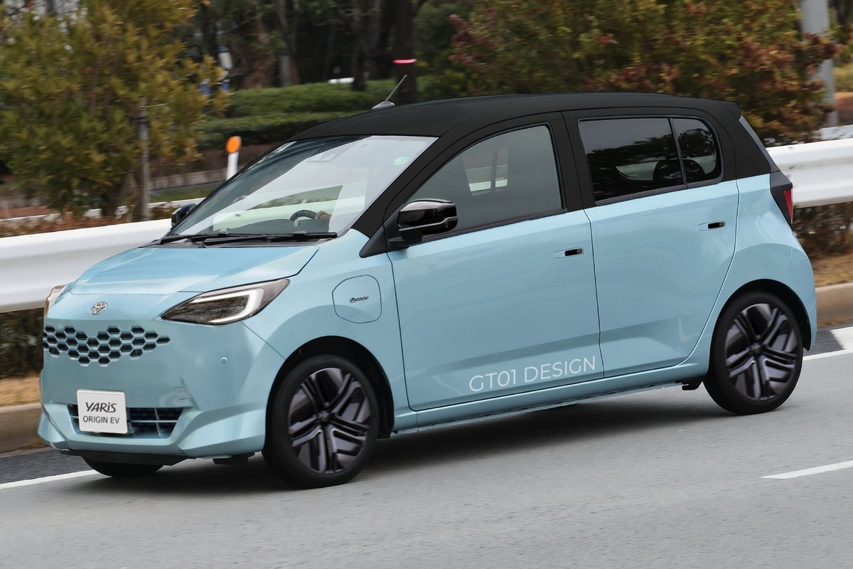gt01_design's tweet photo. 2027 Toyota Yaris Origin EV

1) Design is inspired by the first-gen Yaris/Vitz from 1999
2) The third entry that uses the same name (Yaris, Yaris Cross, Yaris Origin)
3) A worldwide model for the most countries

#カーコラ #架空仕様 https://t.co/n4CP9CImk5