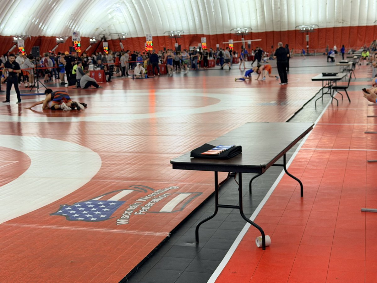 WIWrestlingFed's tweet photo. It was a full day of awesome wrestling at the Beginners Freestyle and Greco State! We had just shy of 650 wrestlers across both styles, and we LOVE hosting this event as it provides wrestlers new to the Olympic styles a chance to compete! Thank you to all who make this possible! https://t.co/DChuu3XvDt