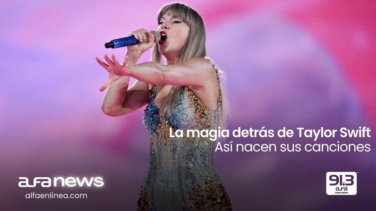 alfa913fm's tweet image. #AlfaNews 🎤✨ Taylor Swift tiene una fórmula… pero no es lo que imaginas 👀
Sus canciones nacen de historias reales y emociones profundas.
¿Crees que ahí está la clave de su éxito?

Checa la nota completa 👉 goo.su/lOzNt

#TaylorSwift #Música #Songwriting