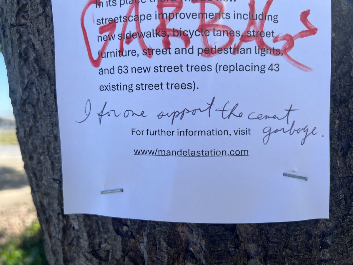 So they're replacing the West Oakland BART parking lot with 240 units of housing, and someone isn't happy. I object.
