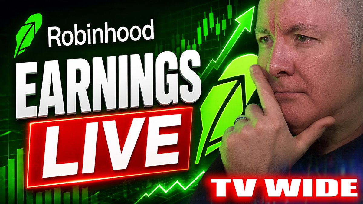 MartynInvestor's tweet image. $HOOD

🚨 Robinhood Earnings Live:
HOOD Stock Explodes or Crashes? Watch Now
Martyn Lucas Investor

LIVE Now on YouTube

youtube.com/watch?v=8HhUDE…

#HOOD #Robinhood #MartynLucasINVESTOR

@sensei_live_ @eVTOLHUB