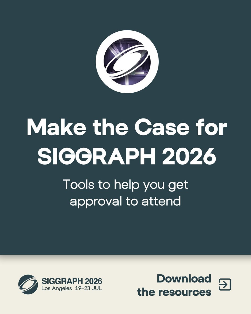 ACM SIGGRAPH tweet media