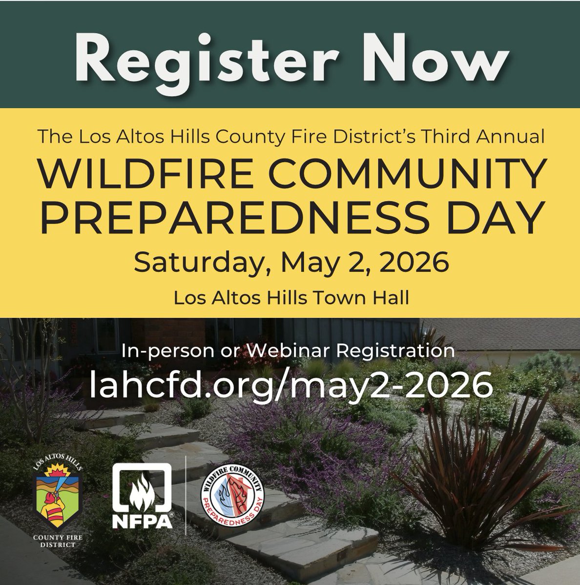 lahcfd's tweet photo. Wildfire Community Preparedness Event – Join Us May 2! 

Register now: https://t.co/xFsor0hDHg https://t.co/fVtqJYMFHG