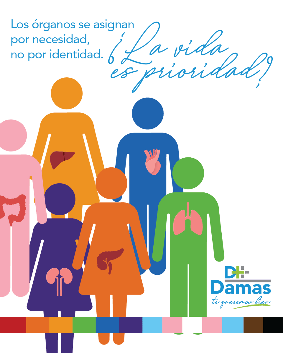 DamasHospital's tweet photo. El acceso a un trasplante se basa en criterios médicos. La asignación de órganos se realiza a través de un sistema nacional que considera factores como: tipo de sangre, compatibilidad, gravedad de la condición, tiempo en lista de espera. En Damas, #TeQueremosBien. https://t.co/3GQqrqX0Rl