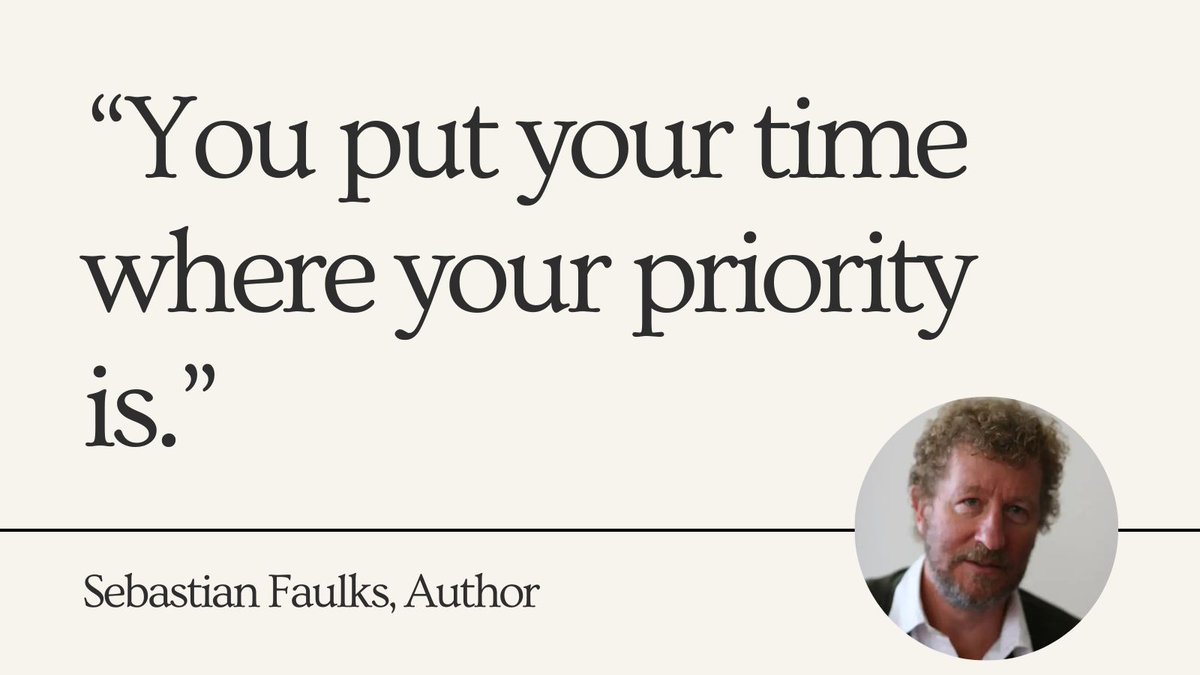 bluepencil_edit's tweet image. "You put your time where your priority is."

— Sebastian Faulks, Author of 'Birdsong'.

#authorquote #creativewriting #writercommunity #writer