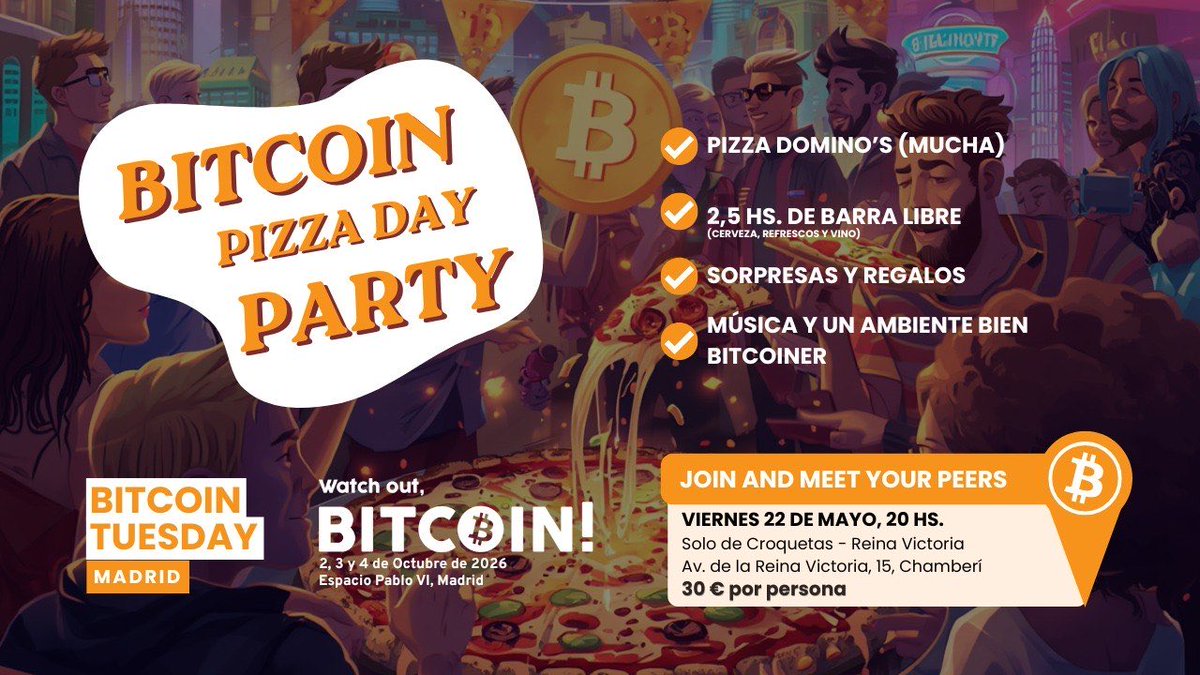 Bitcoin Tuesday Madrid tweet media