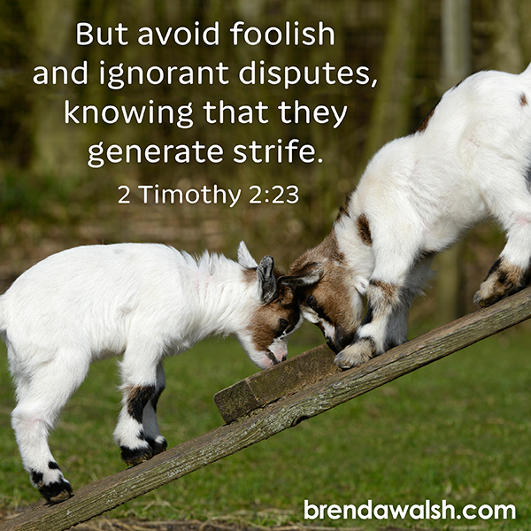 brendakwalsh's tweet image. Today's Daily Devotional Picture: Don't Take the Bait
2 Timothy 2:23 – “But avoid foolish and ignorant disputes, knowing that they generate strife.”

#Christianity #ChristianLiving #verseoftheday #bible #bibleverse #argument #anger #fight #foolish #thoughts #dispute #wisdom
