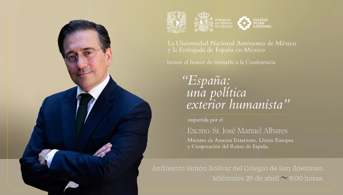 Embajada de España en México tweet media