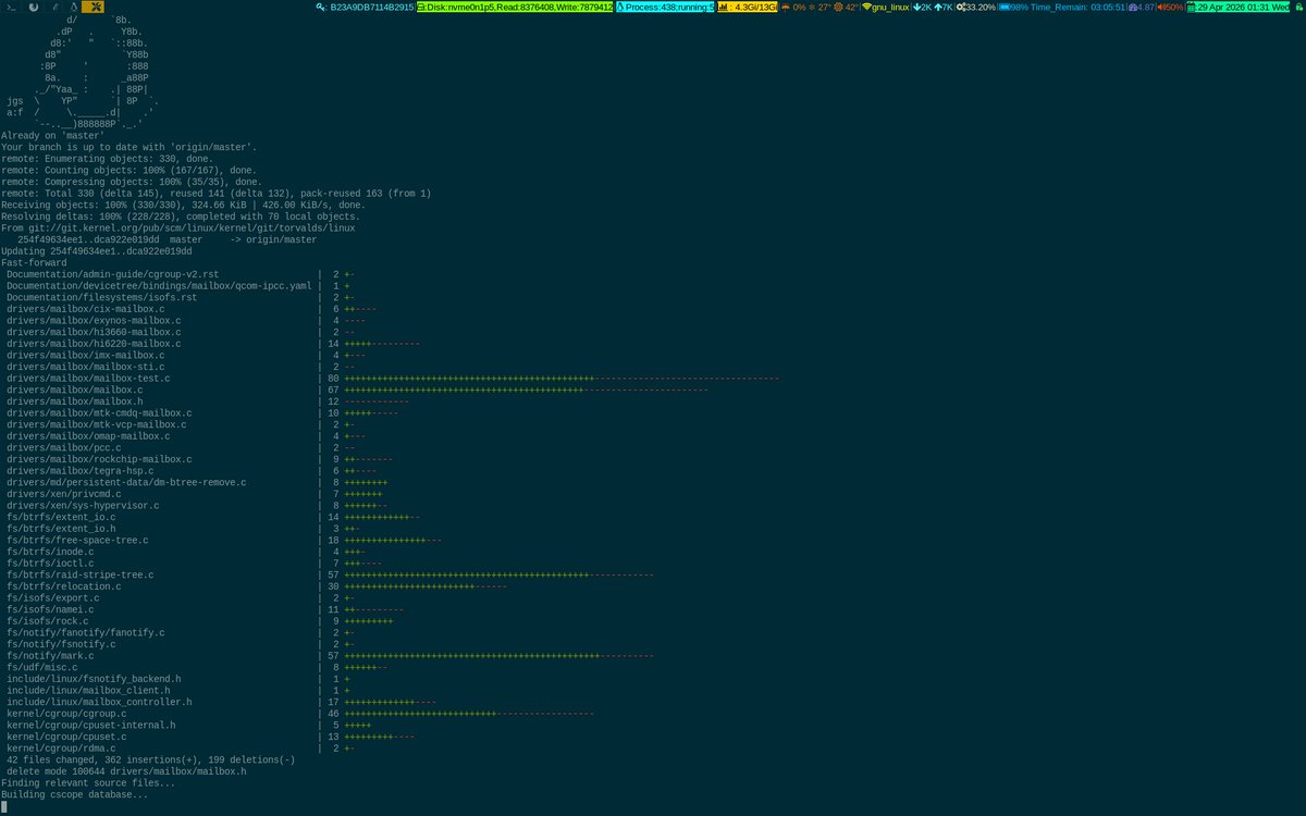 unixbhaskar's tweet image. Well, a cup of hot coffee ☕ and some mundane activity

#life #coffee #music #linux #research