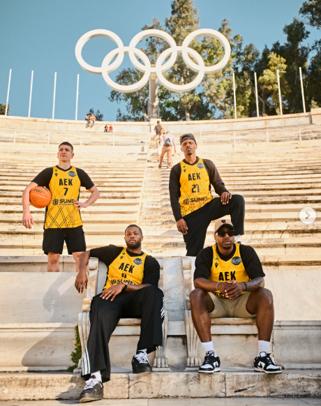 Tsaltas46's tweet image. Ενόψει Final 4 η ΑΕΚ βρέθηκε στο Καλλιμάρμαρο, στο πλαίσιο της Content Day του BCL. Εκεί που γράφτηκε η πρώτη χρυσή σελίδα της ΑΕΚ. Το παρελθόν οδηγός για τα σπουδαία που έρχονται. #aekbc #aek #BasketballCL