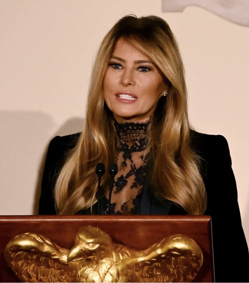 #1stLadies : Melanija Knavs, #MelaniaTrump, America’s current 1st Lady model. #MicheleObama lawyer. #HilaryClinton policy mover. #LauraBush educator. #DrJillBiden college professor. #NancyReagan actress. #LadyBirdJohnson business owner. #JackieKennedy photographer.(VoguePicture)