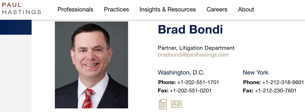 RoastedLamb6's tweet image. Because CCP-colluding law firm Paul Hastings represented CCP’s WH group to acquire Smithfield years ago. Guess who is a partner at Paul Hastings? Pam Bondi’s brother Brad.