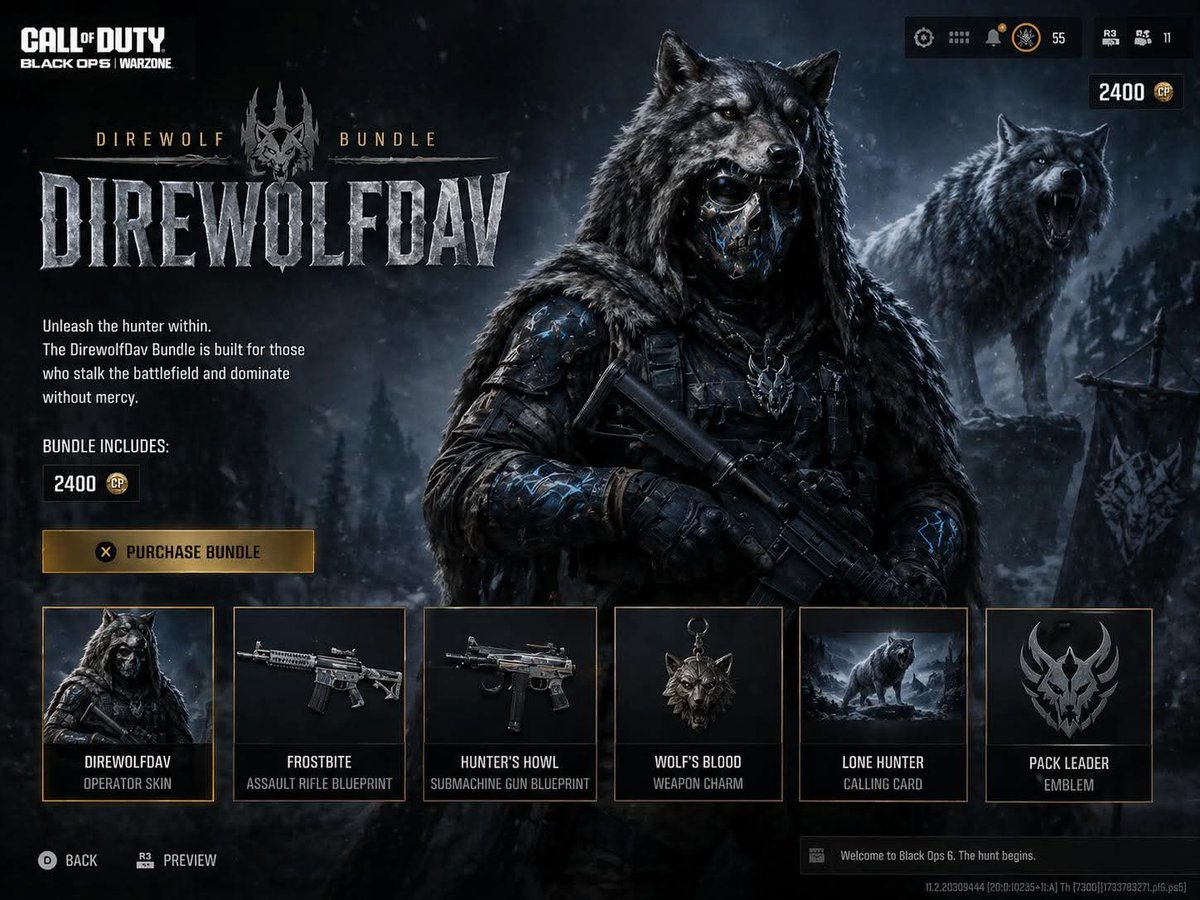 direwolfdav's tweet photo. @CallofDuty im no a streamer. Im no famous. But this is sick! Ha make it hapoen? 😅😂 https://t.co/H8B952cFTb