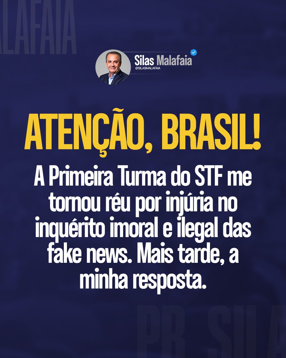 Silas Malafaia tweet media