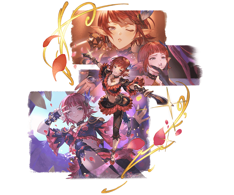 rynegaia's tweet image. while I have your attention on the FFXI girls, pleaseeee check out this gorgeous art from the granblue fantasy collab! #FFXI #FF11