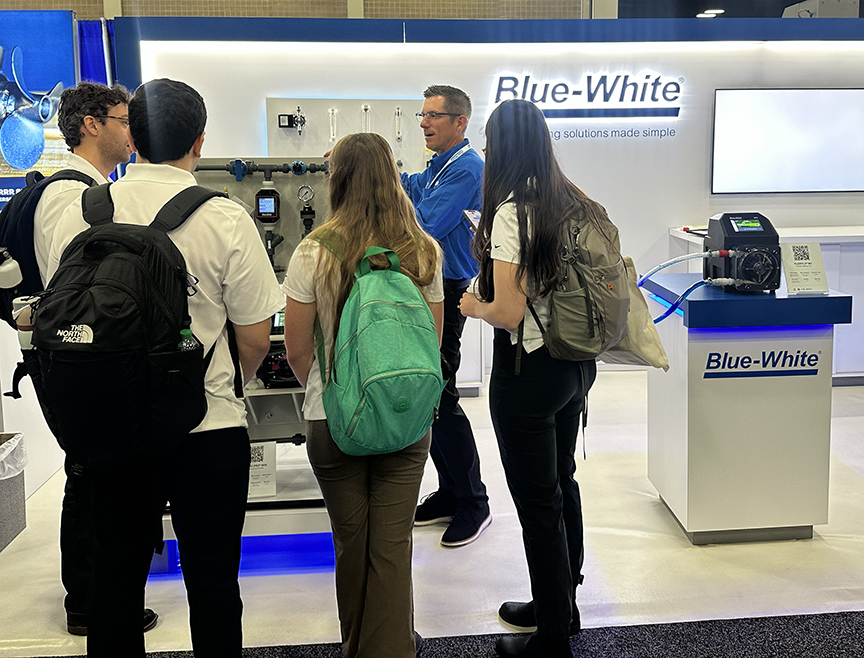 BlueWhiteInd's tweet image. Blue-White®'s Mark Moore, Karley Johnston &amp;amp; Andy Forquer are in San Antonio for Texas Water. Stop by Booth 754, 756, the Team has great products to show you for Simple &amp;amp; Effective Treatment of #Water &amp;amp; #Wastewater. Preview:  bit.ly/4tYwTiY #texaswater #drinkingwater