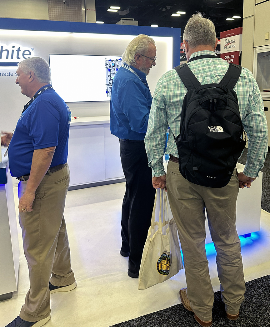 BlueWhiteInd's tweet image. Blue-White®'s Mark Moore, Karley Johnston &amp;amp; Andy Forquer are in San Antonio for Texas Water. Stop by Booth 754, 756, the Team has great products to show you for Simple &amp;amp; Effective Treatment of #Water &amp;amp; #Wastewater. Preview:  bit.ly/4tYwTiY #texaswater #drinkingwater