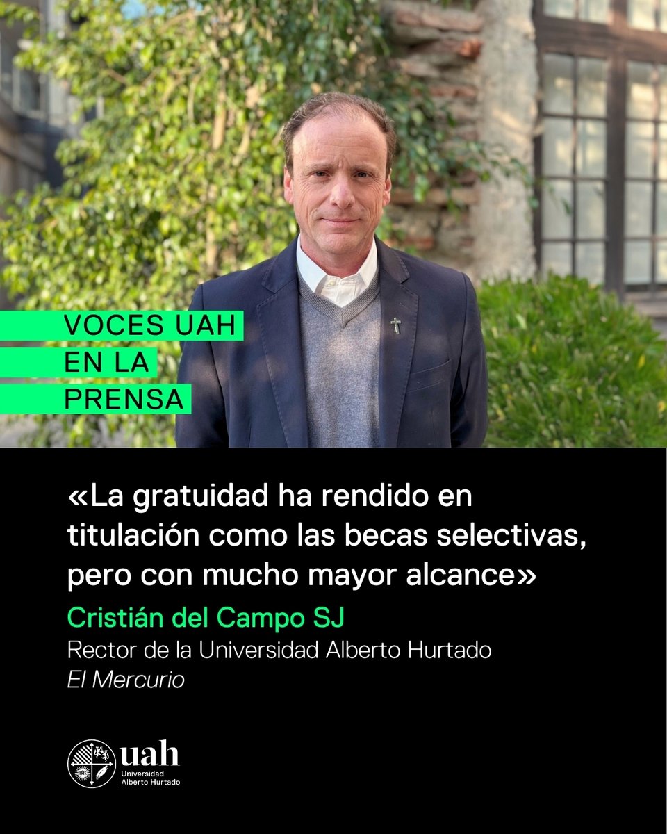 Universidad Alberto Hurtado tweet media